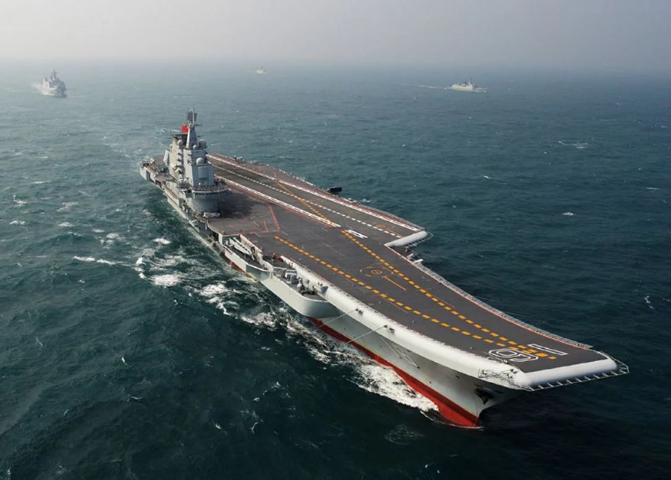 kapal perang lioning china 2