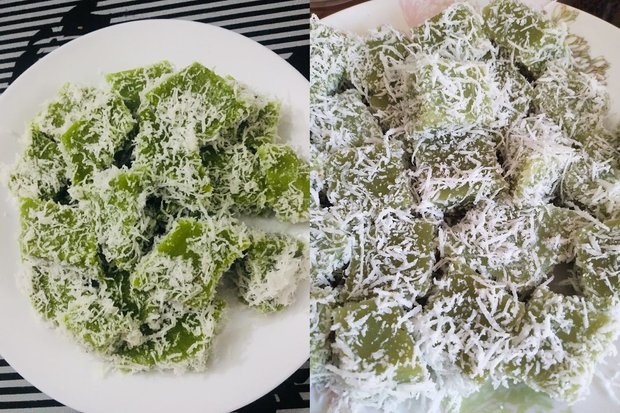 Resepi Kuih Kaswi Gula Merah dan Pandan  Iluminasi