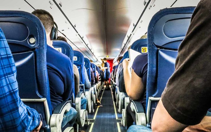 kedudukan kerusi dalam pesawat