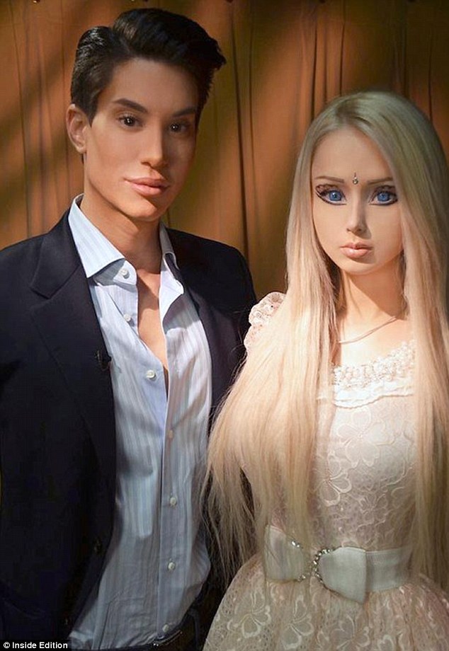 ken doll dan barbie doll sebenar