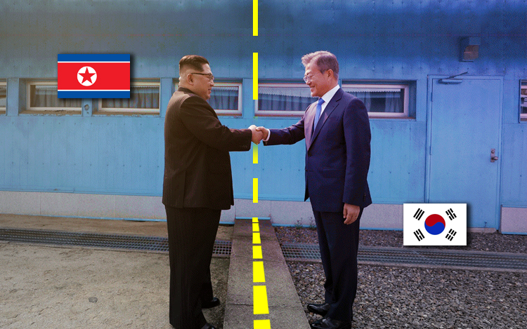 kenapa korea selatan dan korea utara terpisah