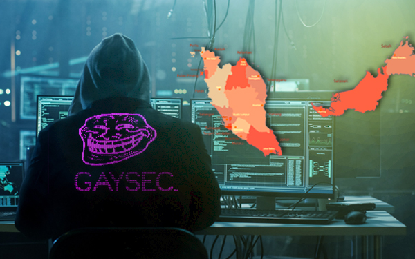 kes gaysec hacker godam malaysia