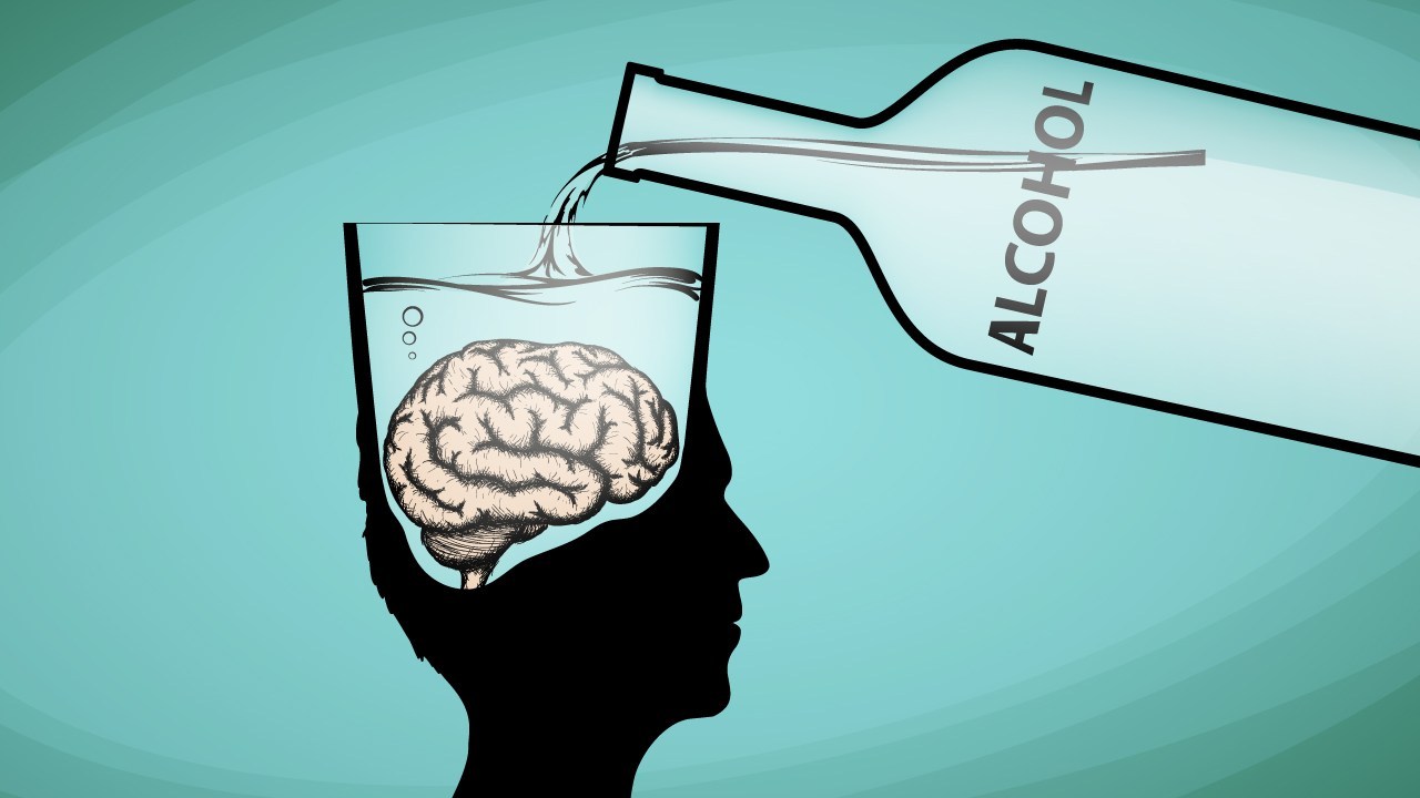 kesan alkohol pada otak