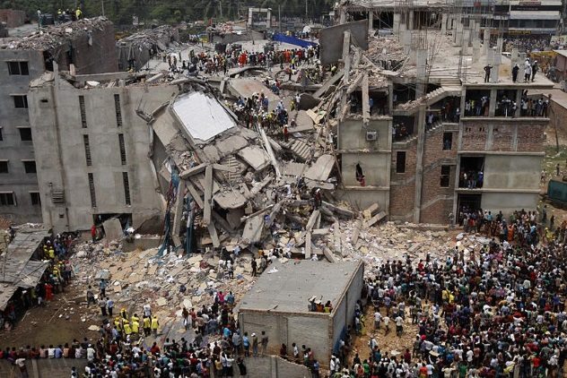 kilang runtuh di bangladesh