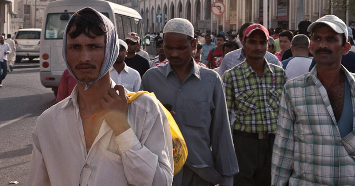 kumpulan migran di qatar