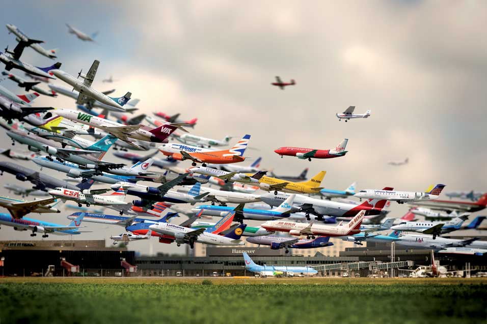 lapangan terbang paling sibuk di dunia