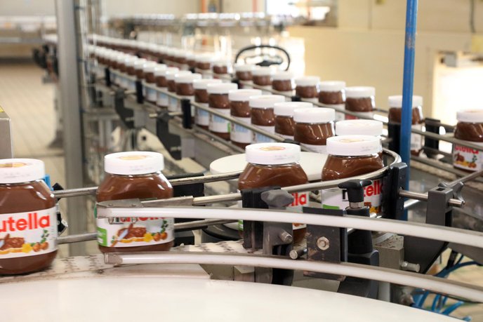 lawatan ke kilang nutella buat kali pertama pada tahun 2011