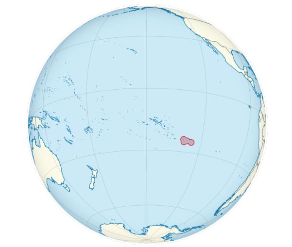 lokasi kepulauan pitcairn di lautan pasifik 651