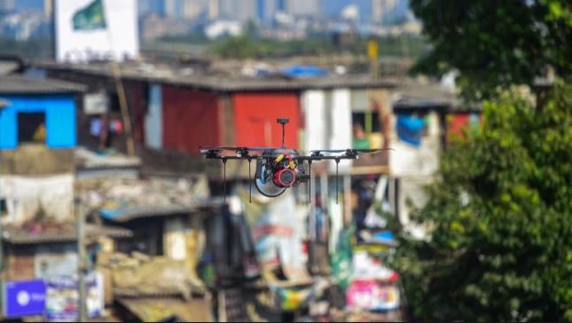 maharashtra guna drone pantau pergerakan orang awam