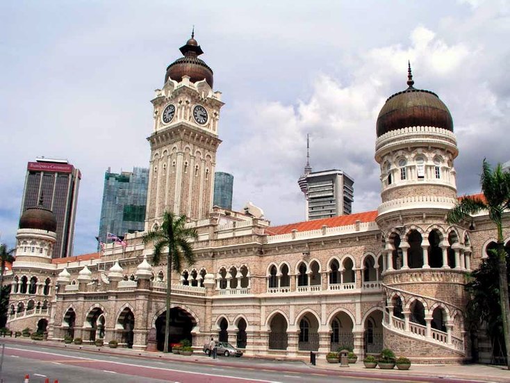 malaysia bangunan sultan abdul samad mahkamah