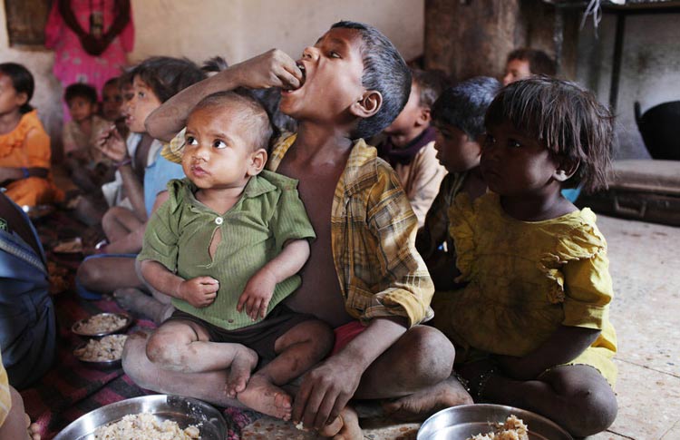 malnutrisi di india