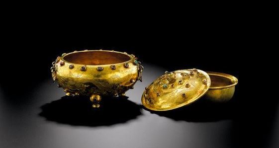 mangkuk emas dinasti ming