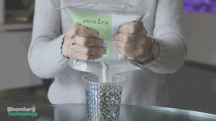 mesin menghasilkan jus juicero