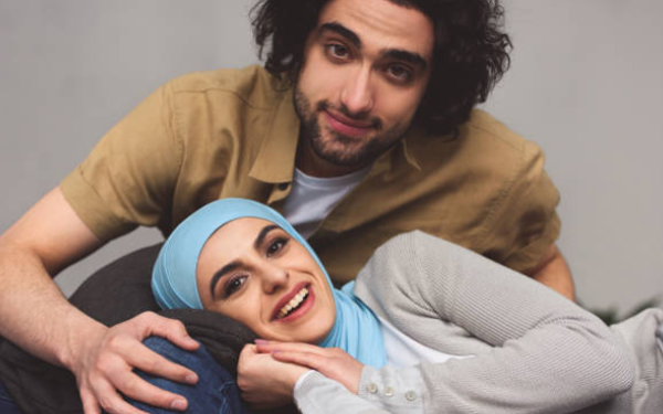 muslim couple pasangan arab