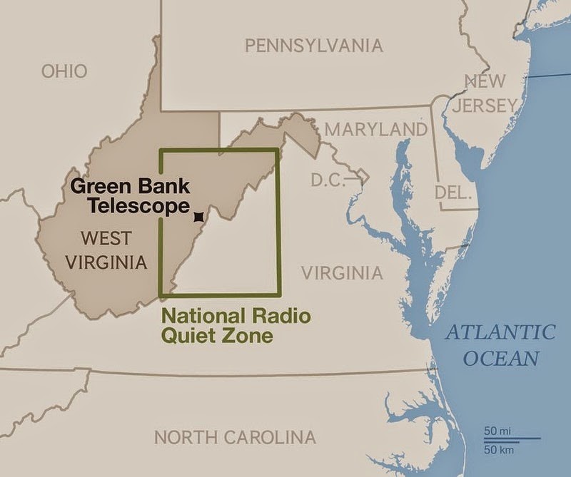national radio quiet zone
