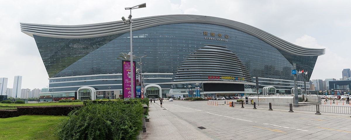 new century global centre bangunan paling besar di dunia