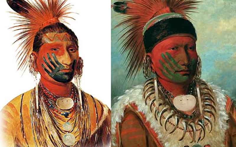 pahlawan iowa apache simbol