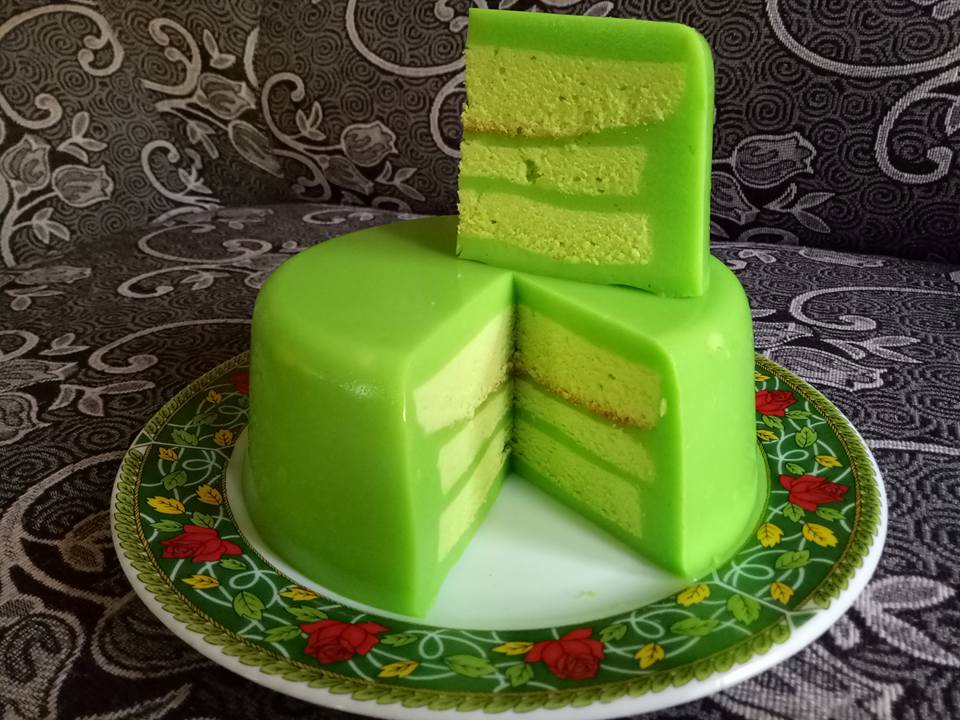 pandan layer cake 2