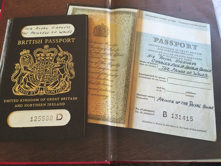 pasport diraja british