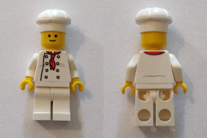 patung lego chef