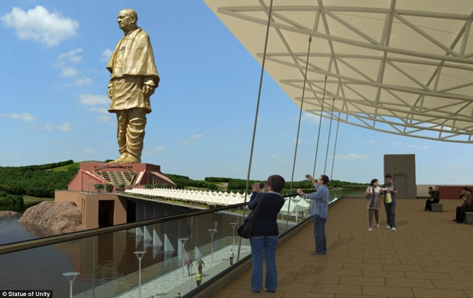 patung statue of unity 2