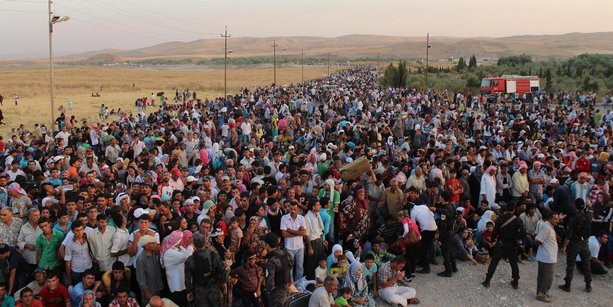 pelarian syria di sempadan iraq