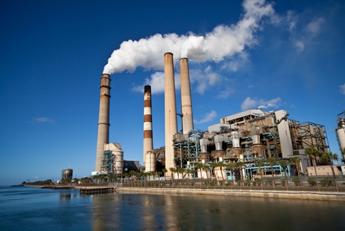 pelepasan gas rumah hijau oleh sektor perindustrian