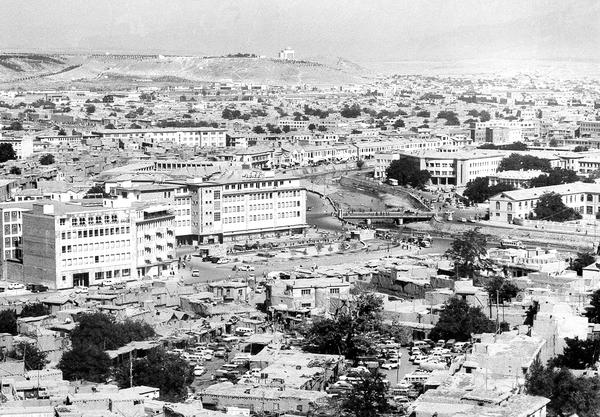 pemandangan panorama di kabul ogos 1969