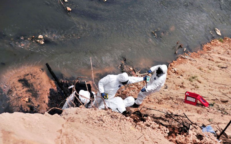 pencemaran sungai kim kim termasuk benzena