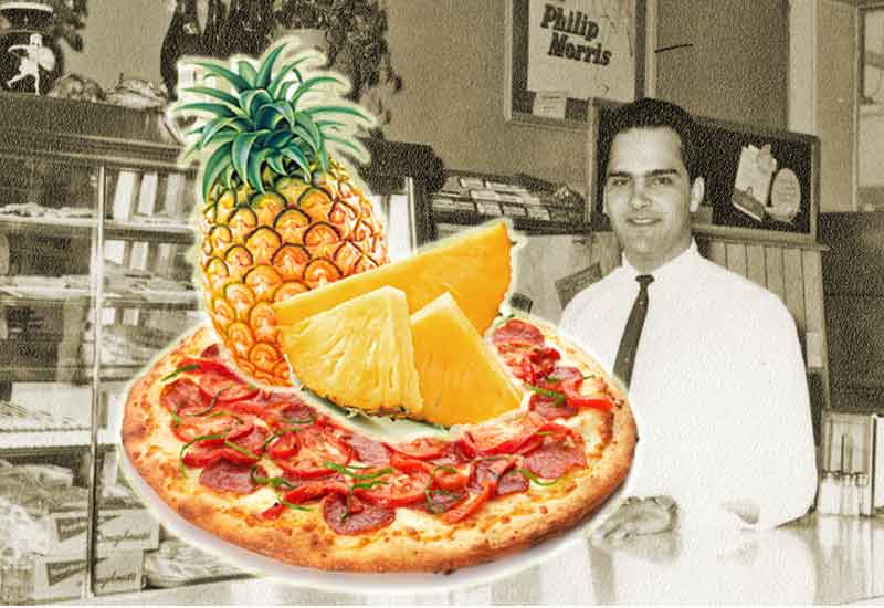 pencipta pizza hawaiian pertama