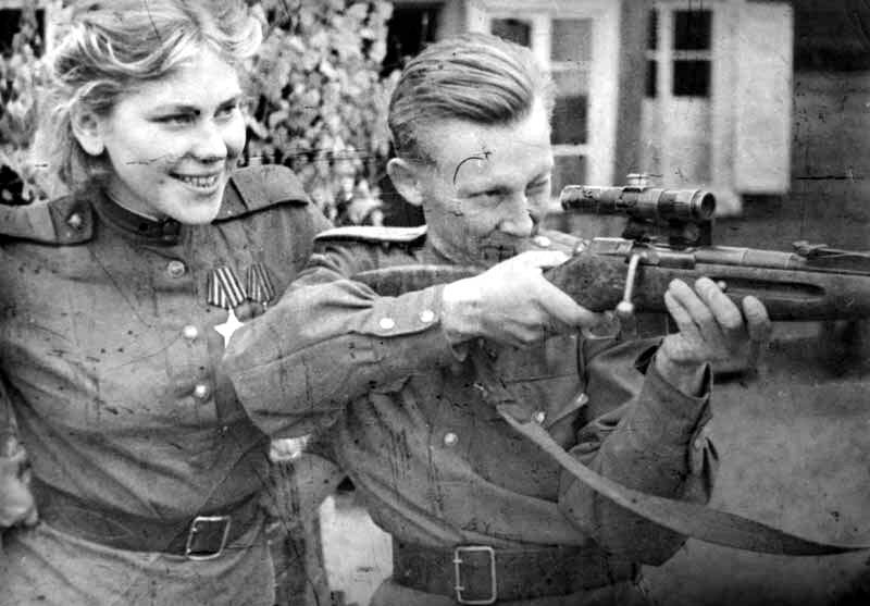 penembak sniper soviet