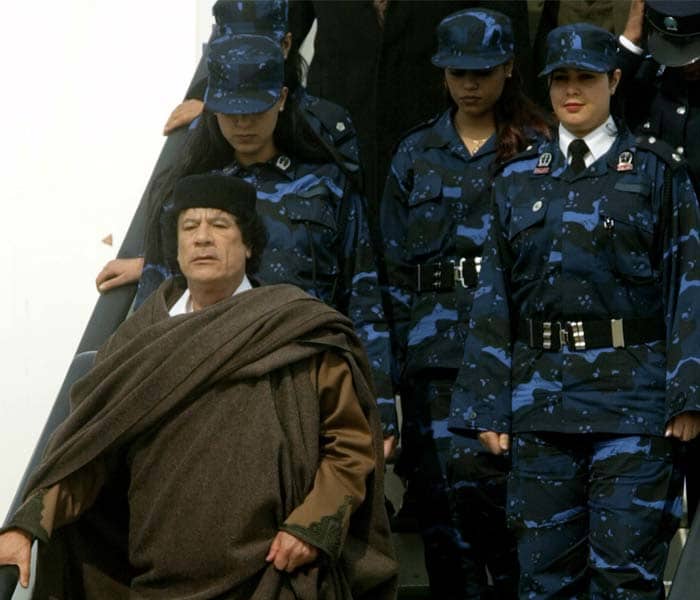 pengawal wanita gaddafi
