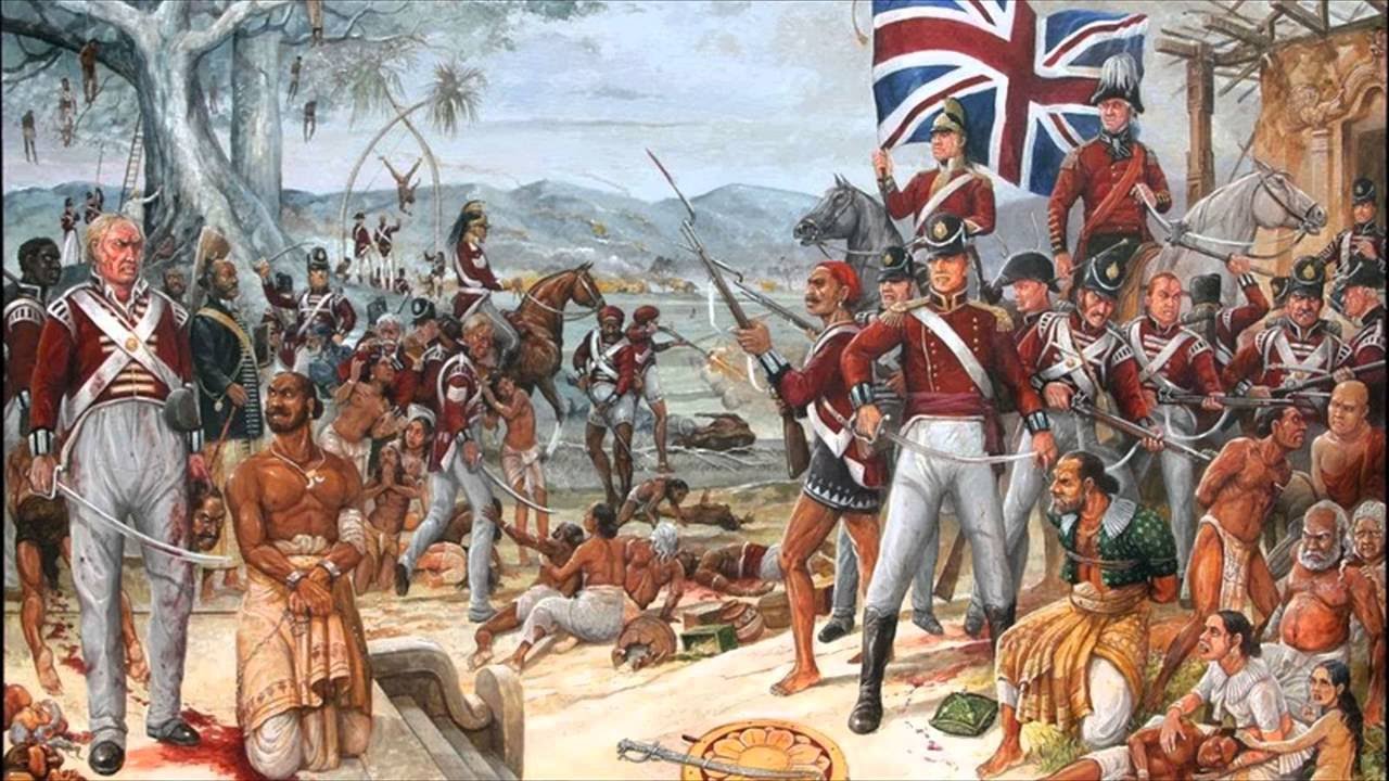 penguasaan british di india