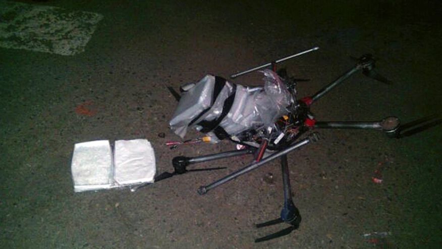 penyeludupan dadah guna drone