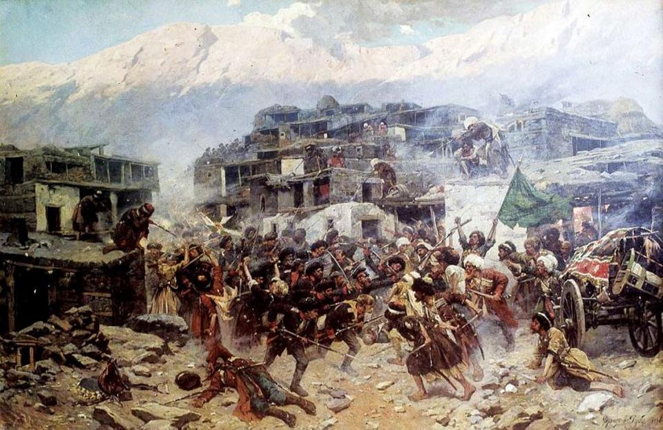 perang rusia circassia tahun 1864
