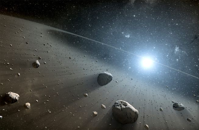 perbezaan antara meteor asteroid dan komet