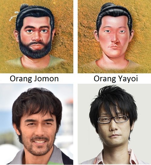 perbezaan wajah orang jomon dan orang yayoi 623