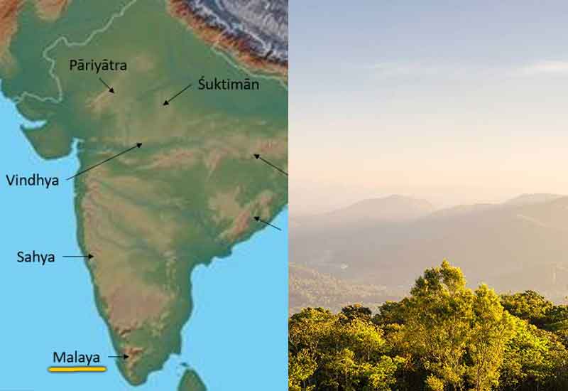 pergunungan banjaran malaya dalam kitab hindu lama