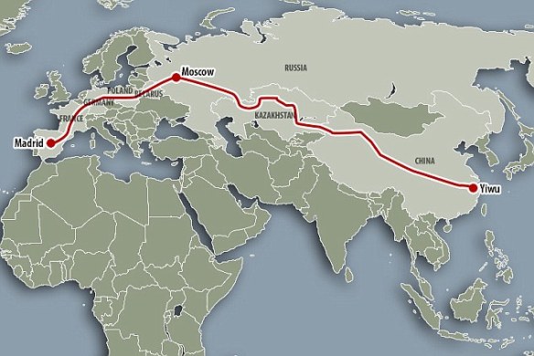 perjalanan kereta api paling panjang di dunia