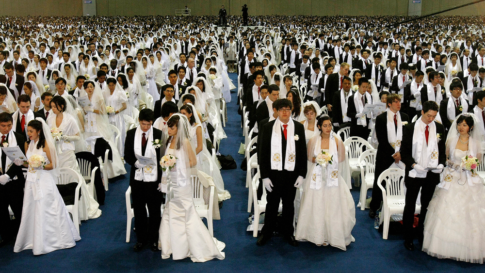 perkahwinan ratusan pasangan unification church