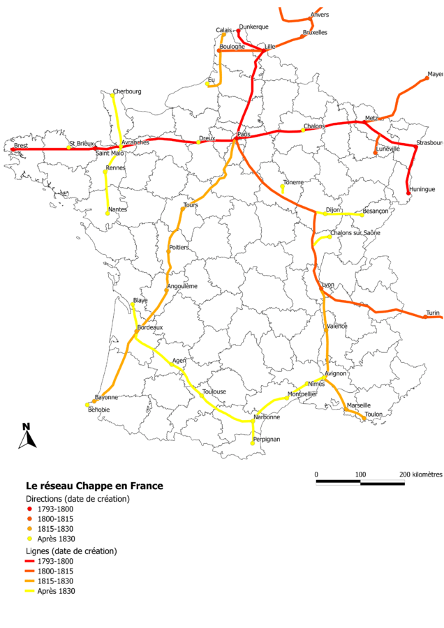 peta laluan sistem telegraf