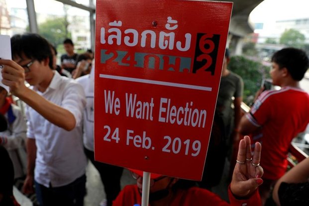 pilihanraya thailand
