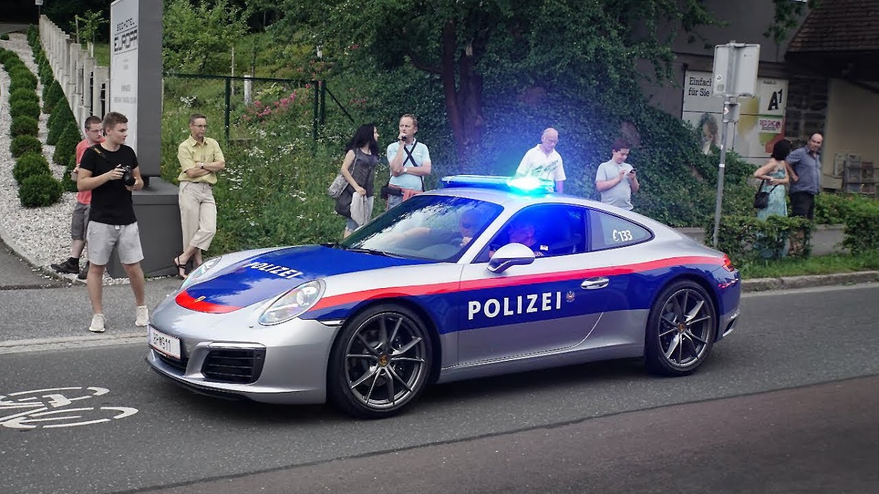 porsche carrera 911 polis austria