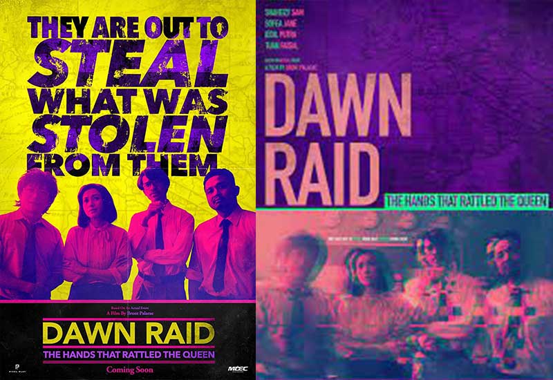 poster filem dawn raid bront palarae
