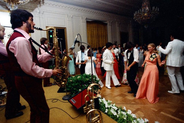 prom 1975 di white house