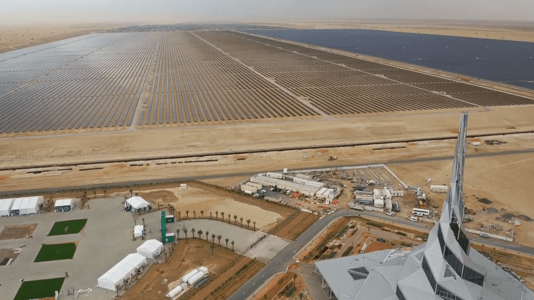 pusat tenaga solar gurun tengger