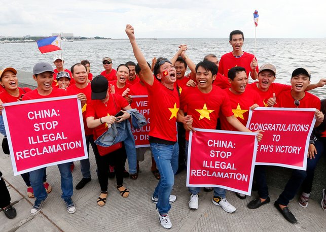 rakyat vietnam sambut kemenangan filipina