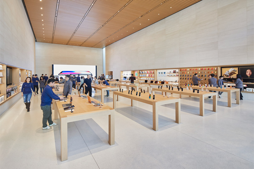 rekabentuk apple store buatkan anda berbelanja lebih