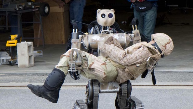 robot setiausaha medik pembantu perang