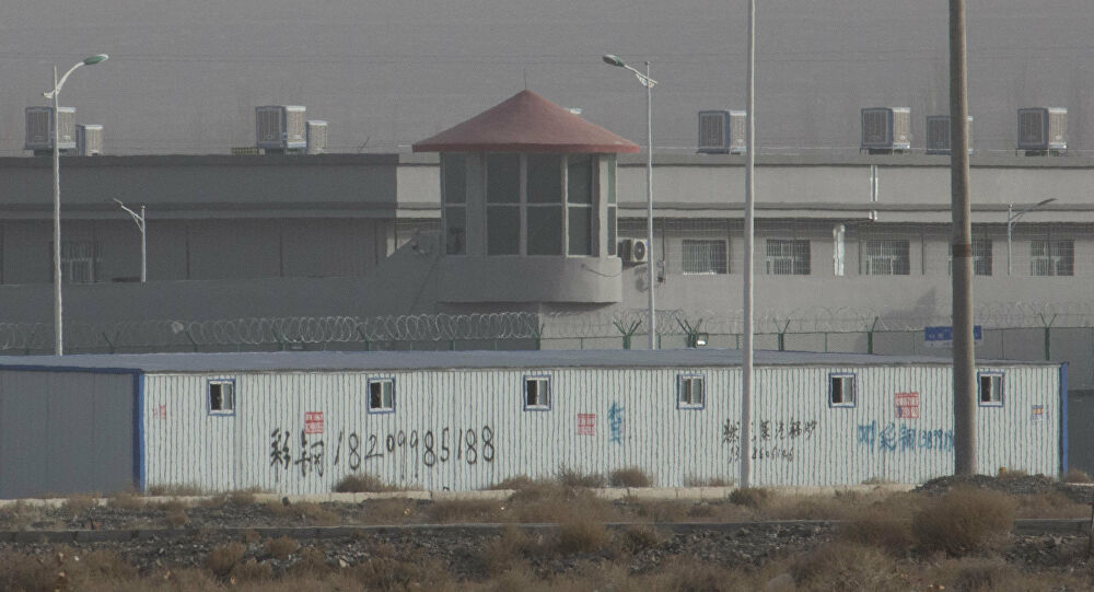 salah satu penjara orang etnik uighur